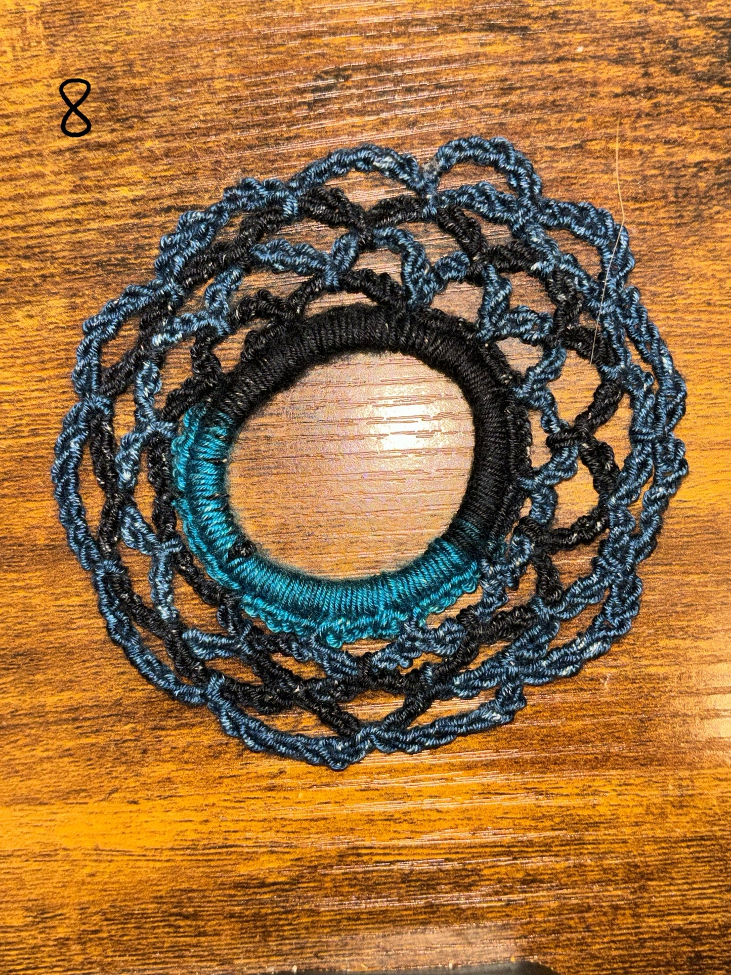 Crochet scrunchies