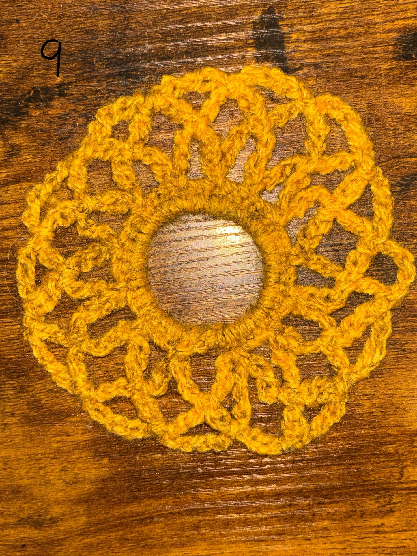 Crochet scrunchies