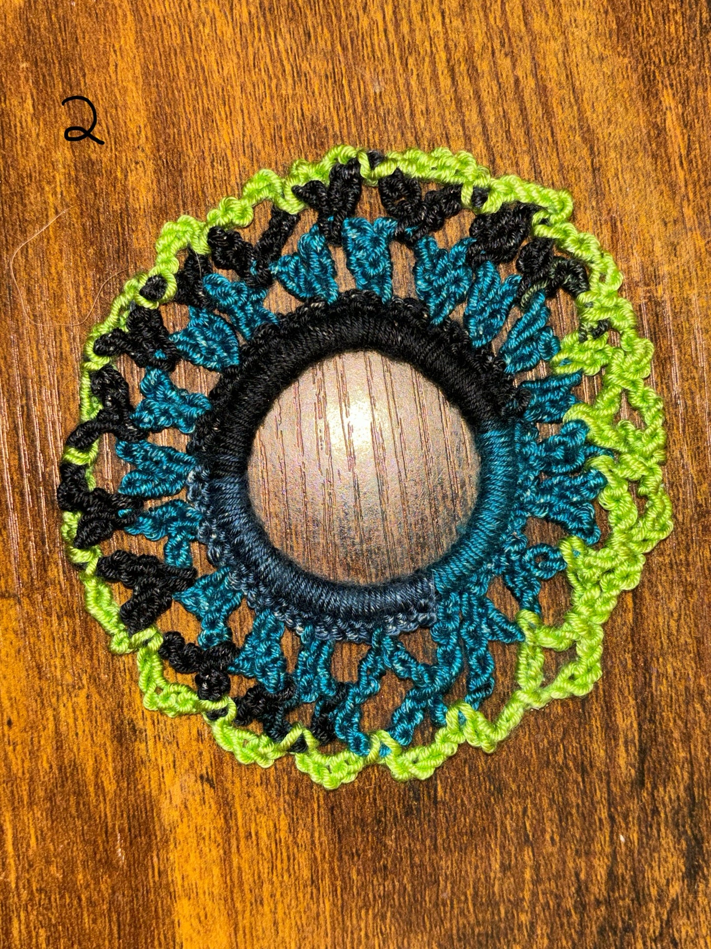 Crochet scrunchies