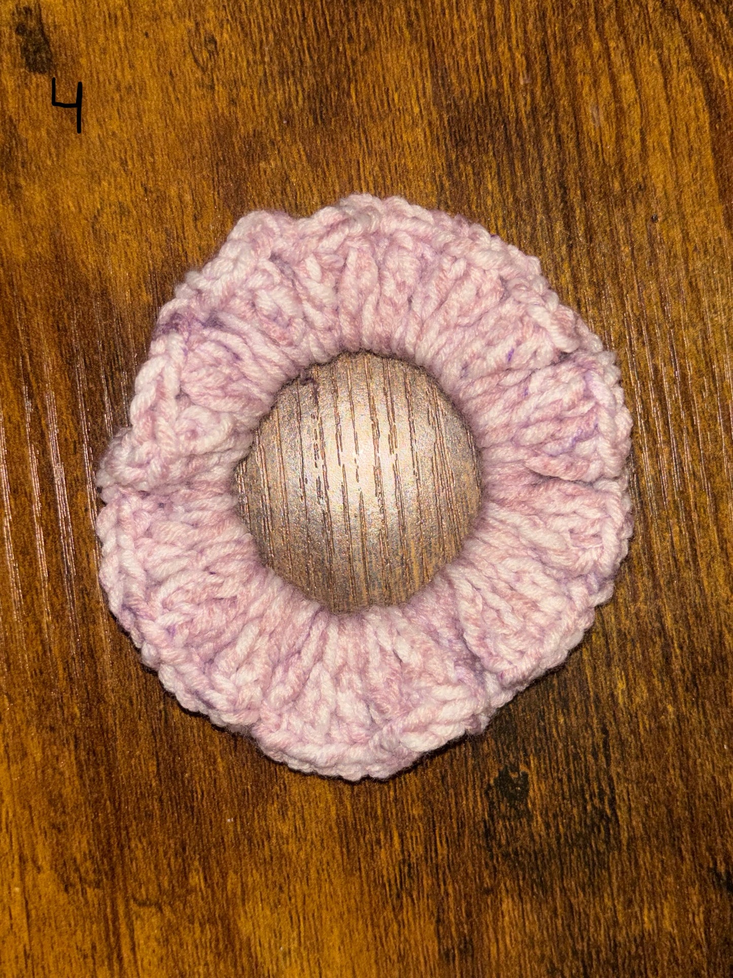 Crochet scrunchies